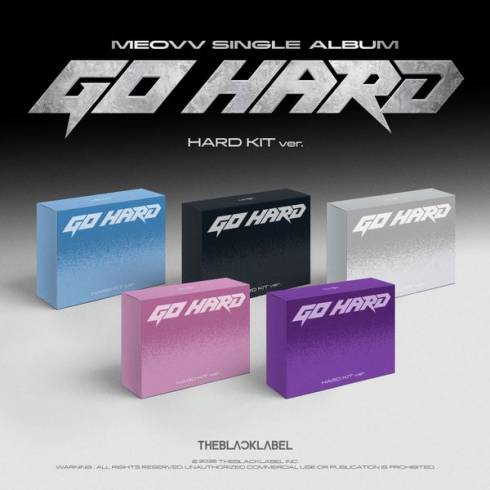 [PRE-ORDER] MEOVV
SINGLE ALBUM 'GO HARD' HARD KIT VERSION (5CD SET)
